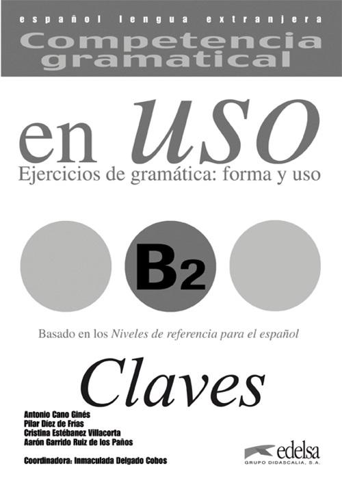 Competencia gramatical en uso B2, Libro de claves