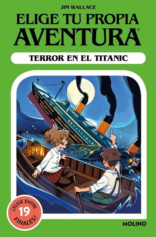 Terror en el Titanic "(Elige tu propia aventura - 5)"
