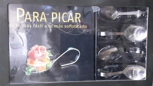 Para picar (Estuche con 4 cucharillas de degustación) "De lo más fácil a lo más sofisticado"