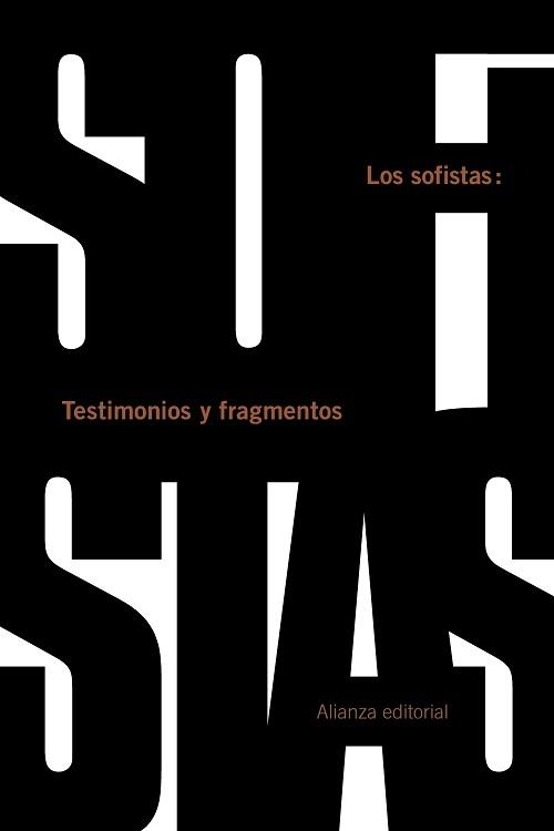 Los sofistas: Testimonios y fragmentos