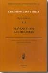 Mayans y los austracistas "Epistolario - XXI (Gregorio Mayans y Síscar)"