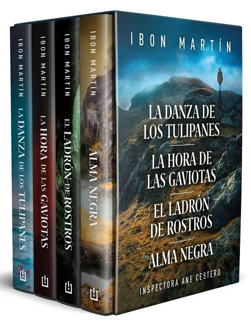 Inspectora Ane Cestero (Estuche 4 Vols.) "La danza de los tulipanes / La hora de las gaviotas / El ladrón de rostros / Alma negra"