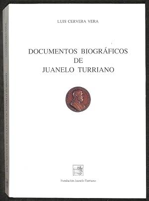 Documentos biográficos de Juanelo Turriano