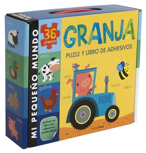 Granja "Puzle y libro de adhesivos"