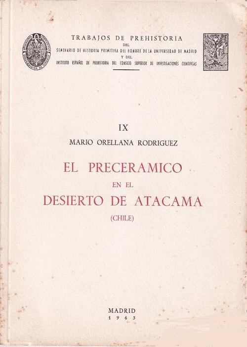El precerámico en el desierto de Atacama (Chile)