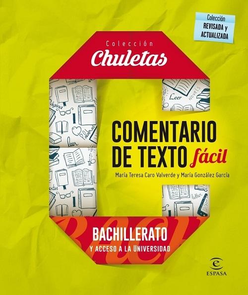 Comentario de texto fácil "Bachillerato y acceso a la Universidad"