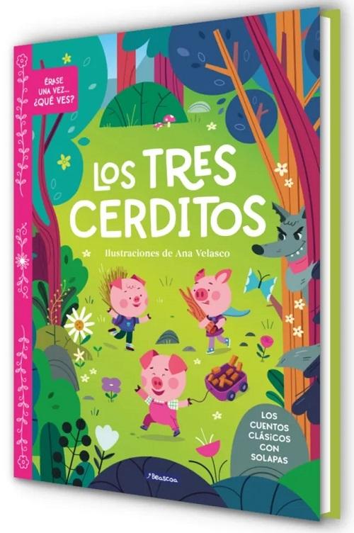 Los Tres Cerditos "(Érase una vez... ¿qué ves?) Los cuentos clásicos con solapas"