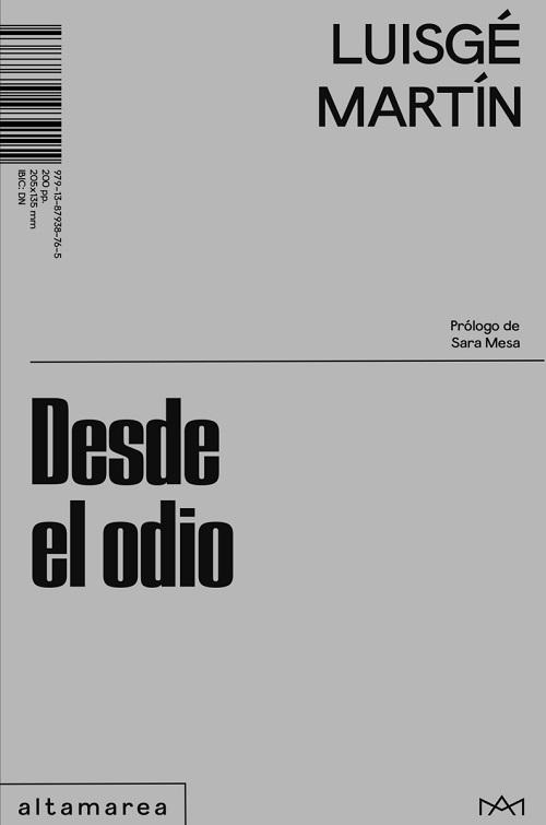 Desde el odio