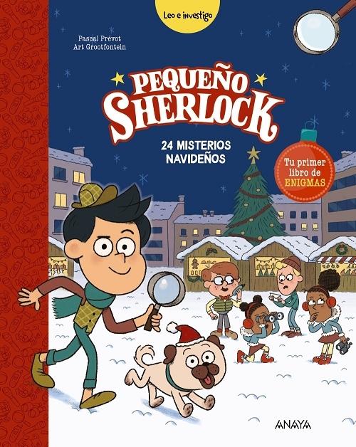 24 misterios navideños "(Pequeño Sherlock) Tu primer libro de enigmas"