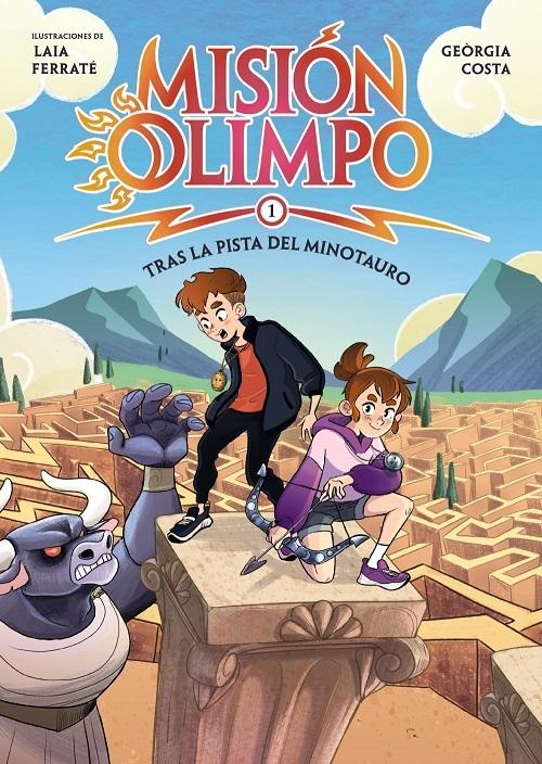 Tras la pista del minotauro "(Misión Olimpo - 1)"