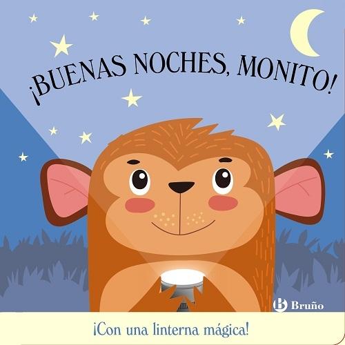¡Buenas noches, Monito! "¡Con una linterna mágica!"