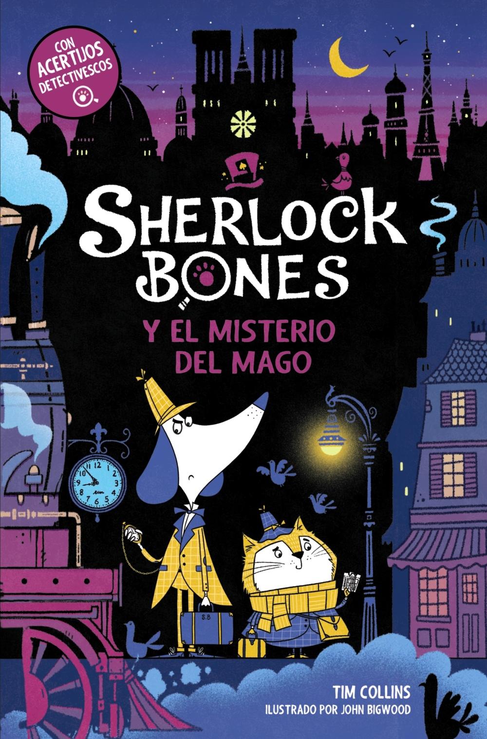 Sherlock Bones y el misterio del mago "(Sherlock Bones - 2)"