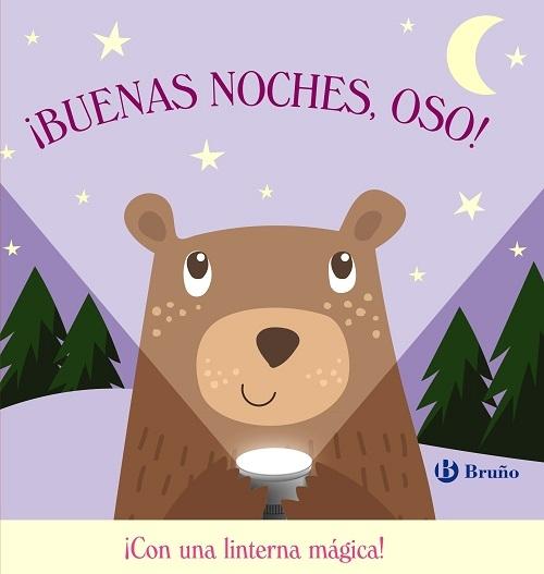 ¡Buenas noches, Oso! "¡Con una linterna mágica!"