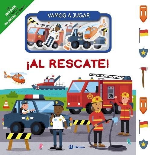 ¡Al rescate! "Vamos a jugar (¡Un libro puzle con más de 20 piezas encajables!)"