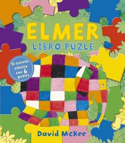 Elmer "Libro puzle (Pequeñas manitas)"